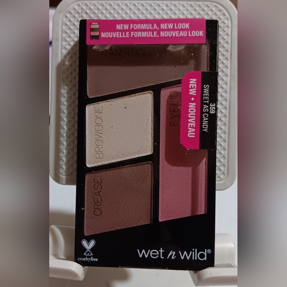 Wet n Wild Sweet As Candy Eyeshadow Palette - Pink, Cream, Brown